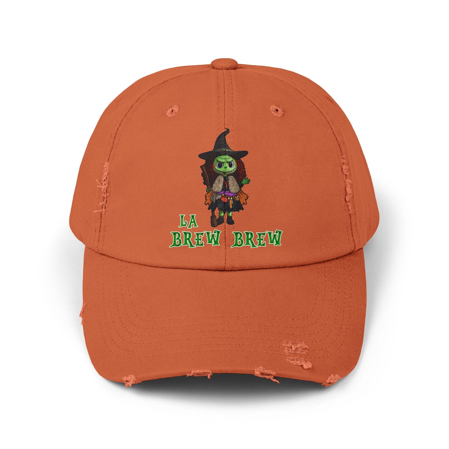 La Brew Brew Halloween Unisex Distressed Cap
