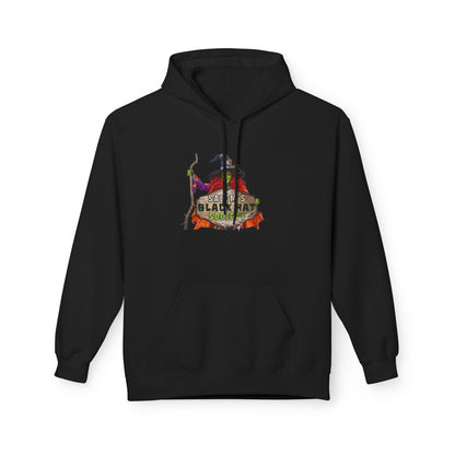 Witchy Vibes Fleece Hoodie - Halloween Gift, Cozy Sweatshirt, Unisex Hooded Sweatshirt, Spooky Apparel, Witch Costume