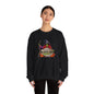 🖤 Salem’s Black Hat Society Halloween Crewneck Sweatshirt – Cozy Unisex Sweatshirt for Fall Magic, Witchy Vibes & Spooky Gifting