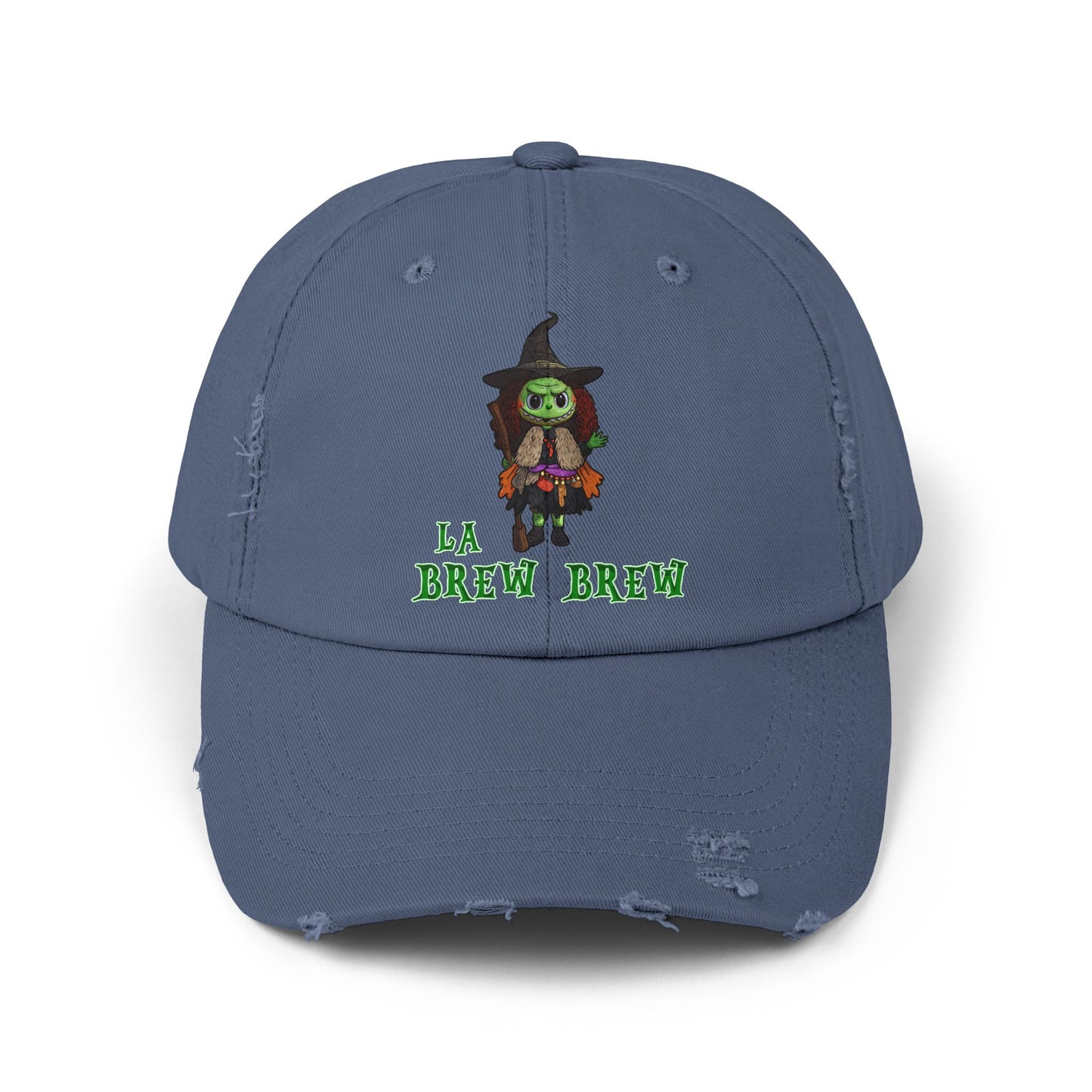 La Brew Brew Halloween Unisex Distressed Cap