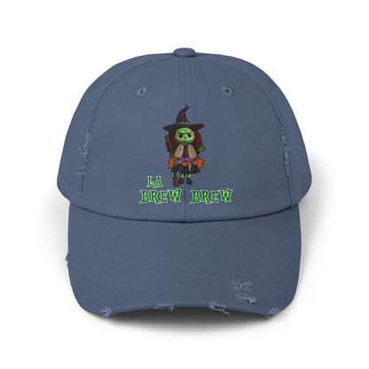 La Brew Brew Halloween Unisex Distressed Cap