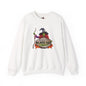 🖤 Salem’s Black Hat Society Halloween Crewneck Sweatshirt – Cozy Unisex Sweatshirt for Fall Magic, Witchy Vibes & Spooky Gifting
