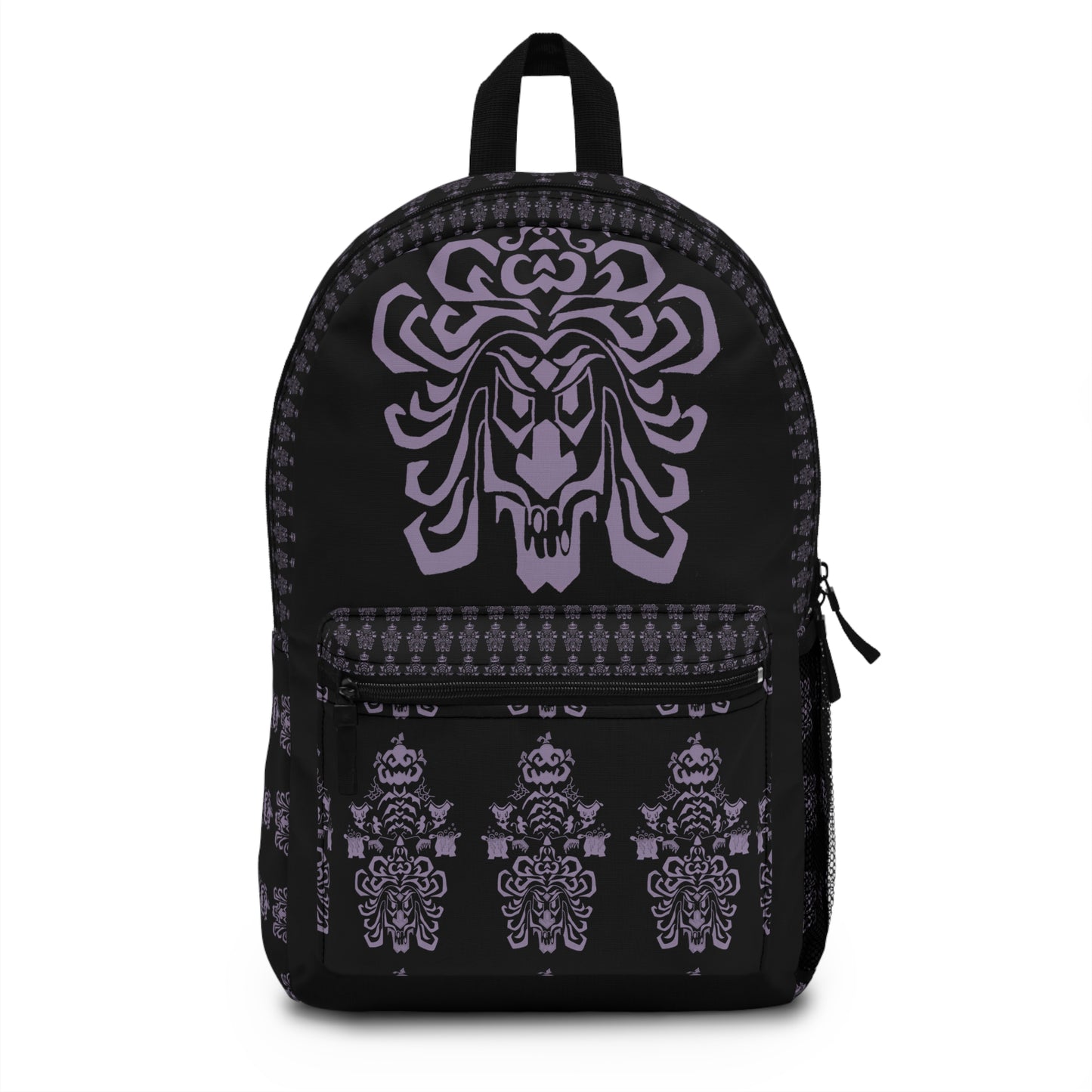 Gothic Floral Backpack, Stylish Travel Bag, Perfect for School, Halloween, or Daily Use, Unique Pattern, Trendy Accessories