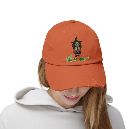 La Brew Brew Halloween Unisex Distressed Cap