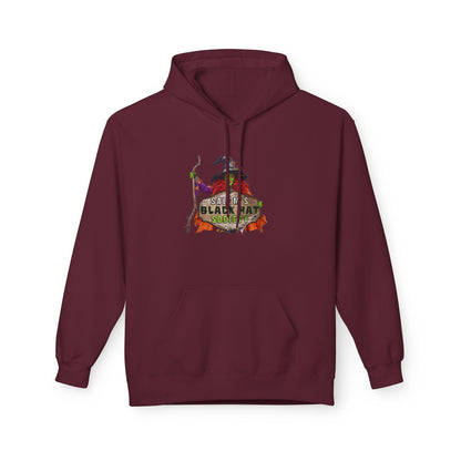 Witchy Vibes Fleece Hoodie - Halloween Gift, Cozy Sweatshirt, Unisex Hooded Sweatshirt, Spooky Apparel, Witch Costume