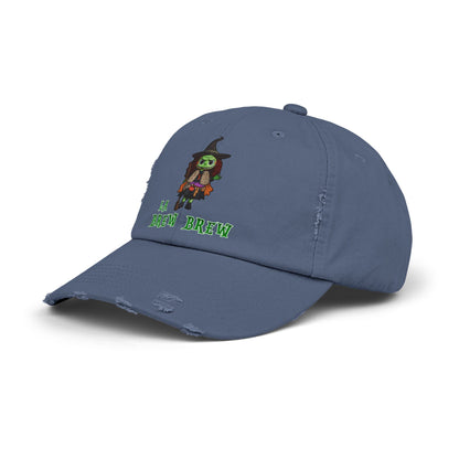 La Brew Brew Halloween Unisex Distressed Cap
