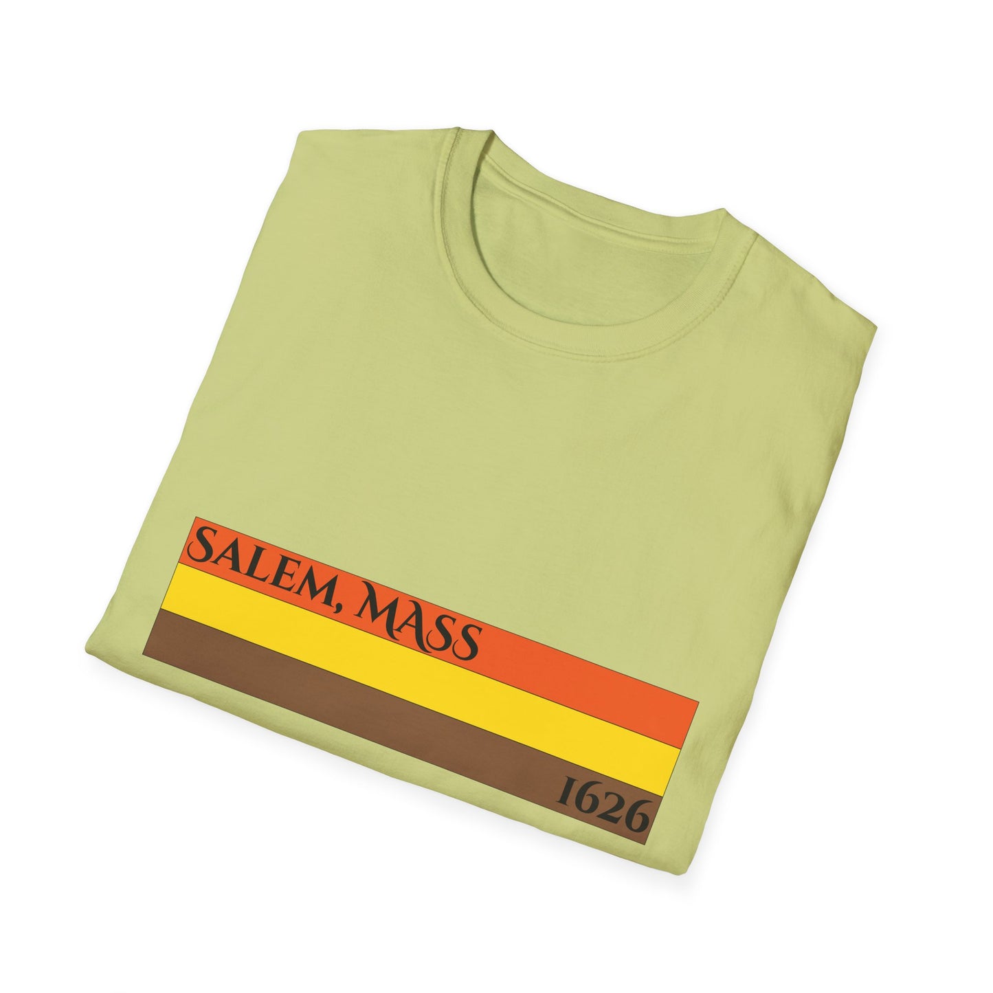 Retro Salem, Mass T-Shirt - Vintage Style Clothing, Casual Wear, Gift Idea for Travelers, Unisex Graphic Tee, Autumn Fashion
