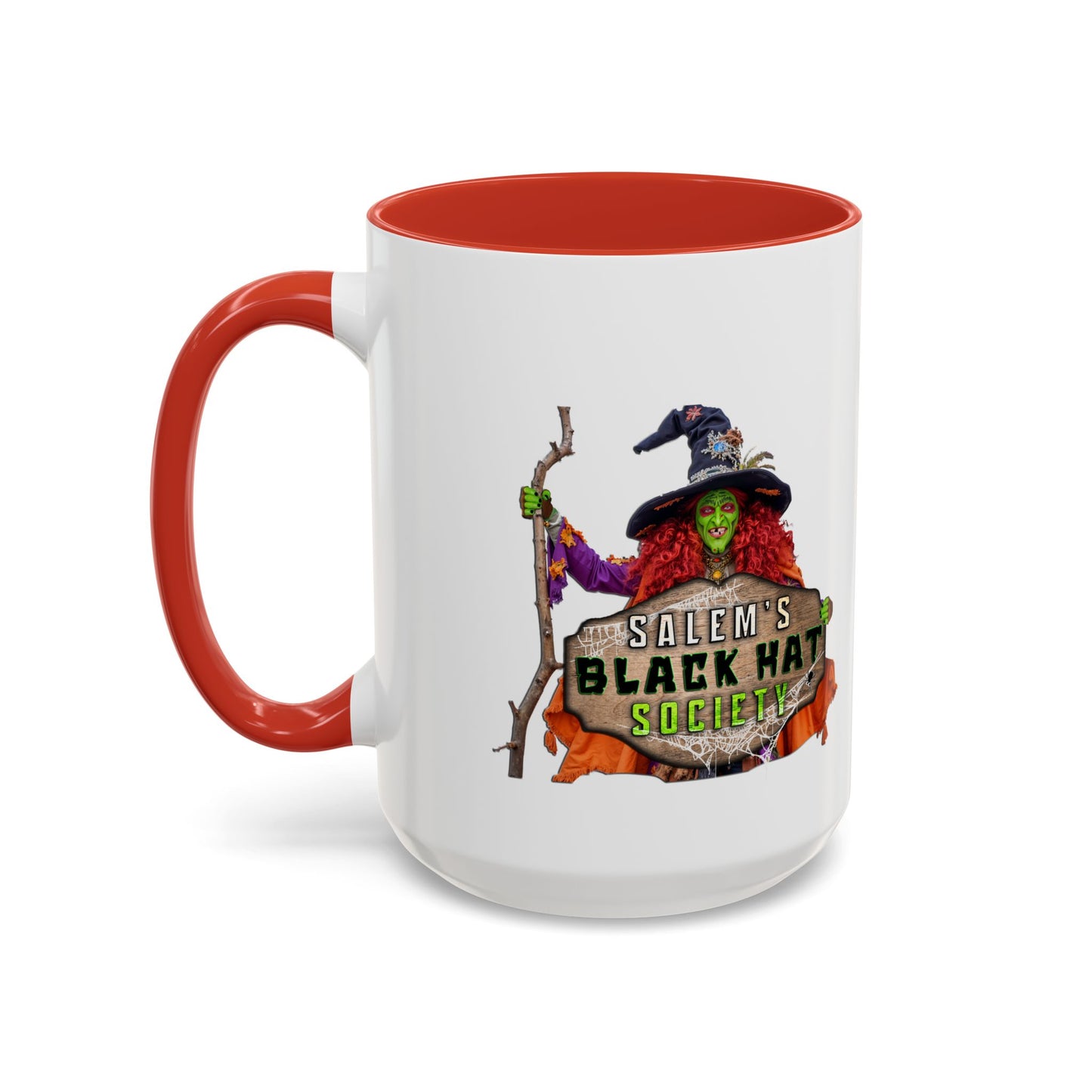 Salem's Black Hat Society Coffee Mug - Witchy Vibes, Halloween Decor, Unique Gift for Halloween Lovers, Spooky Kitchenware, Witch Aesthetic
