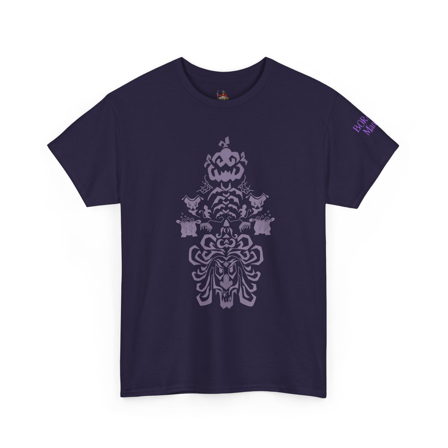 BORAH!'s Haunted Mansion Large Logo Unisex Heavy Cotton Tee