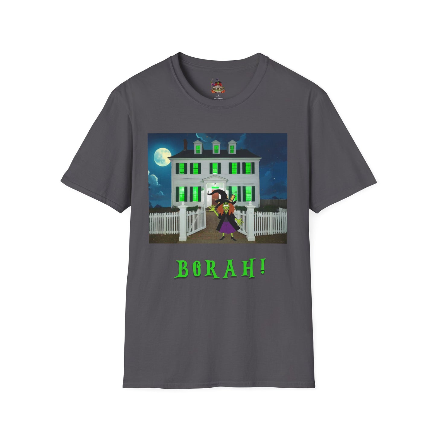 BORAH! Ropes Mansion Halloween T-Shirt