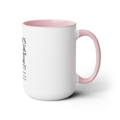 Salem's Black Hat Society Two-Tone Coffee Mugs, 15oz