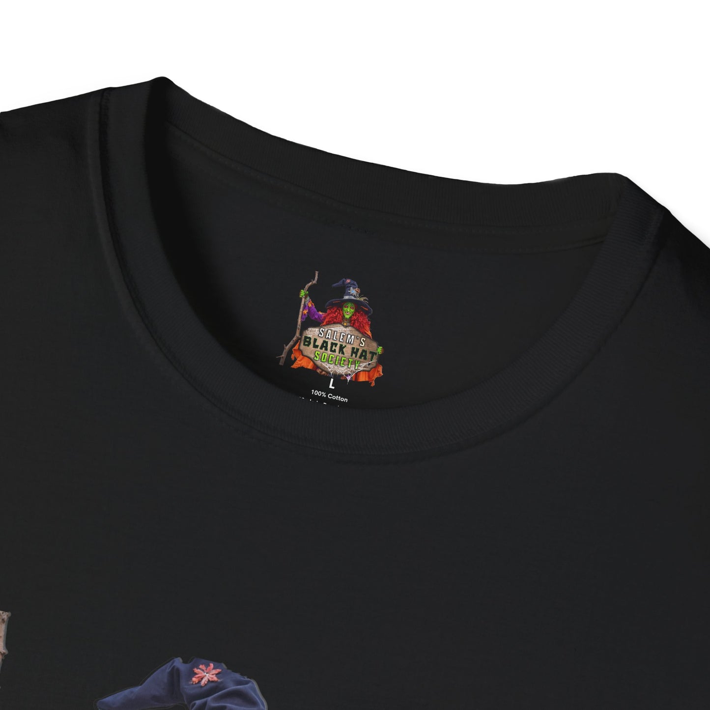 Salem's Black Hat Society Unisex T-Shirt, Halloween Tee, Witch Theme, Witchcraft Apparel, Unique Gift for Spooky Season, Cozy Everyday Wear
