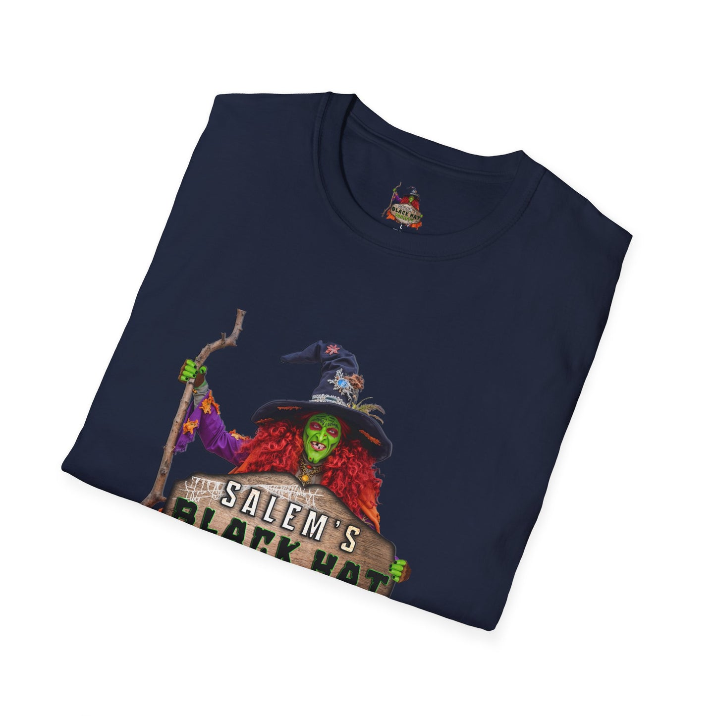 Salem's Black Hat Society Unisex T-Shirt, Halloween Tee, Witch Theme, Witchcraft Apparel, Unique Gift for Spooky Season, Cozy Everyday Wear