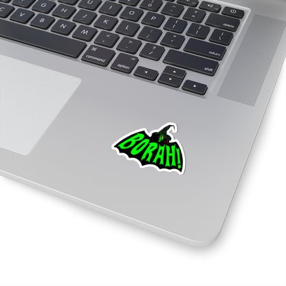 BORAH! Bat Stickers