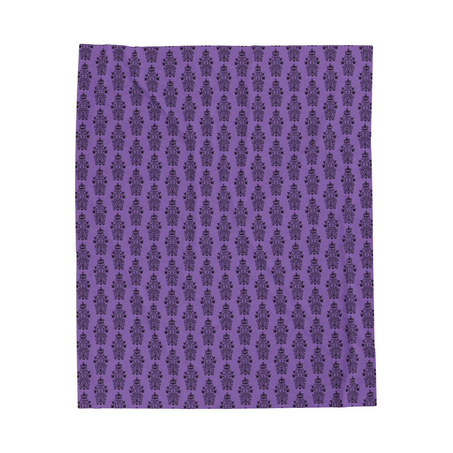 BORAH!'s Haunted Mansion Blanket (Purple/Black)