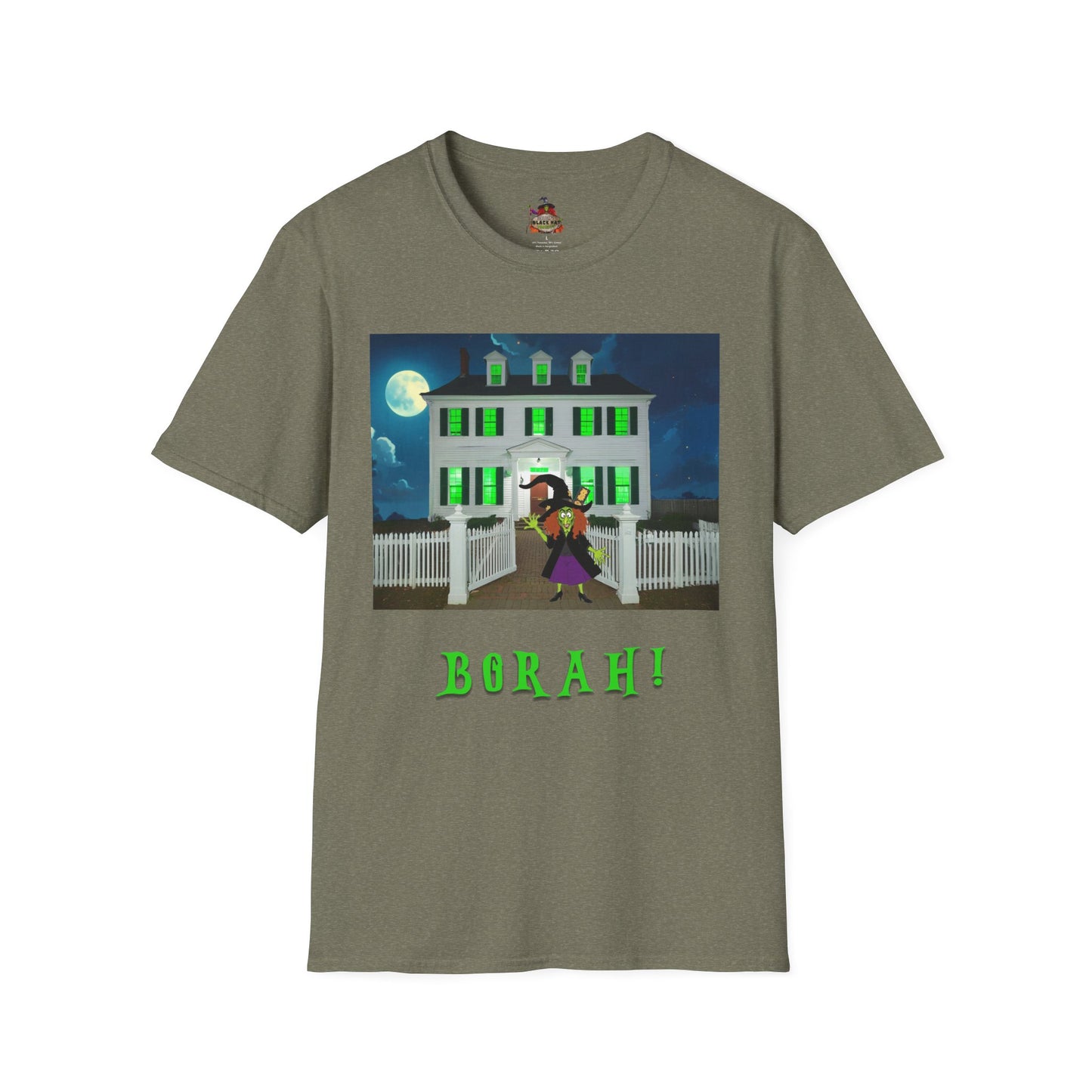 BORAH! Ropes Mansion Halloween T-Shirt