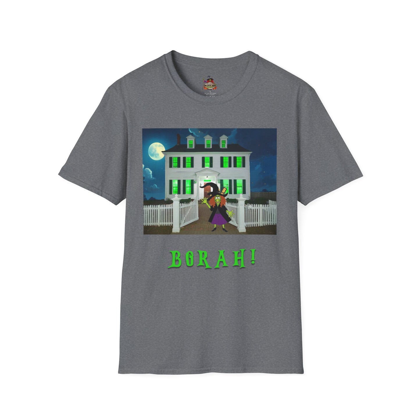 BORAH! Ropes Mansion Halloween T-Shirt