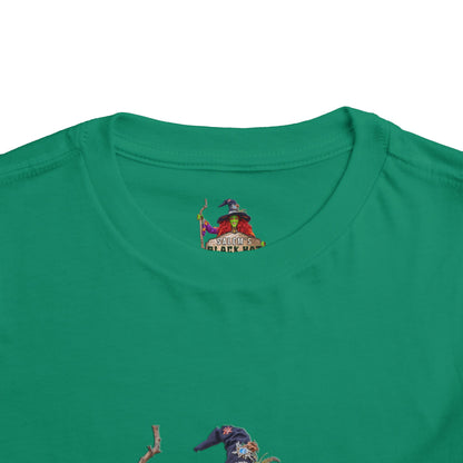 Salem's Black Hat Society Toddler Halloween Tee Spooky Black Hat Witch Design, Kids Costume Shirt, Trick or Treat, Fall Celebration Apparel