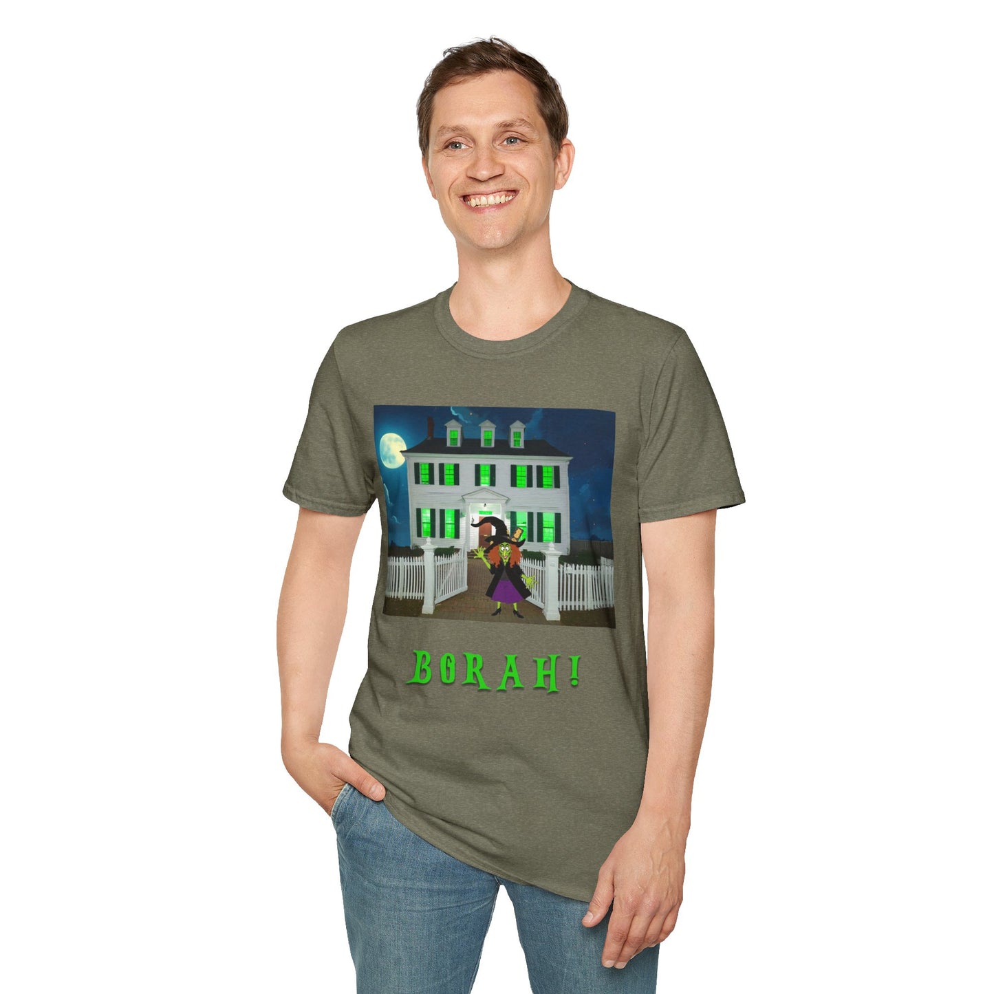 BORAH! Ropes Mansion Halloween T-Shirt