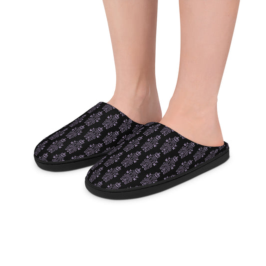 BORAH!'s Mansion Men's Slippers (Black)