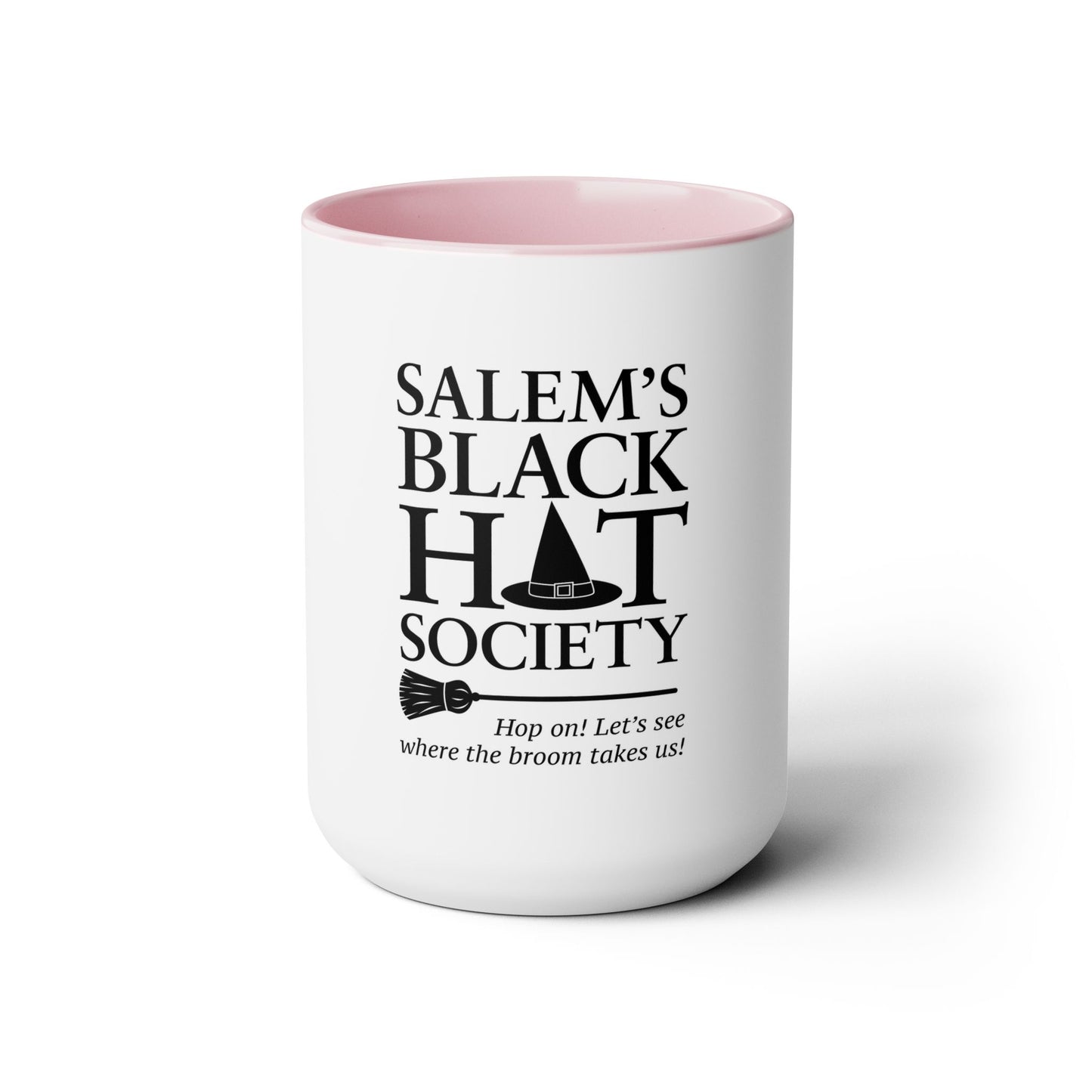 Salem's Black Hat Society Two-Tone Coffee Mugs, 15oz