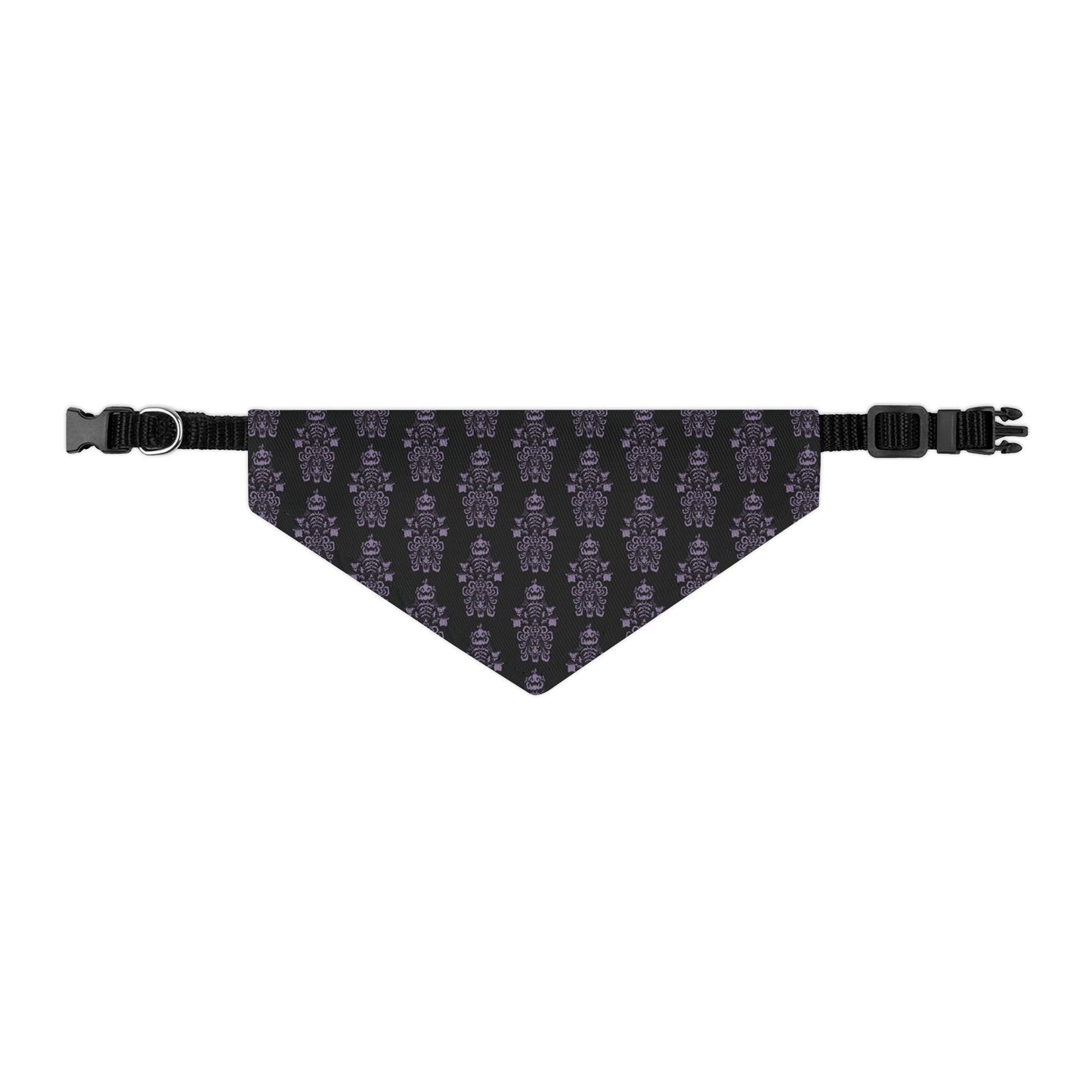 BORAH!'s Haunted Mansion Pet Bandana (Black/Pattern)