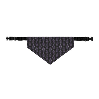 BORAH!'s Haunted Mansion Pet Bandana (Black/Pattern)