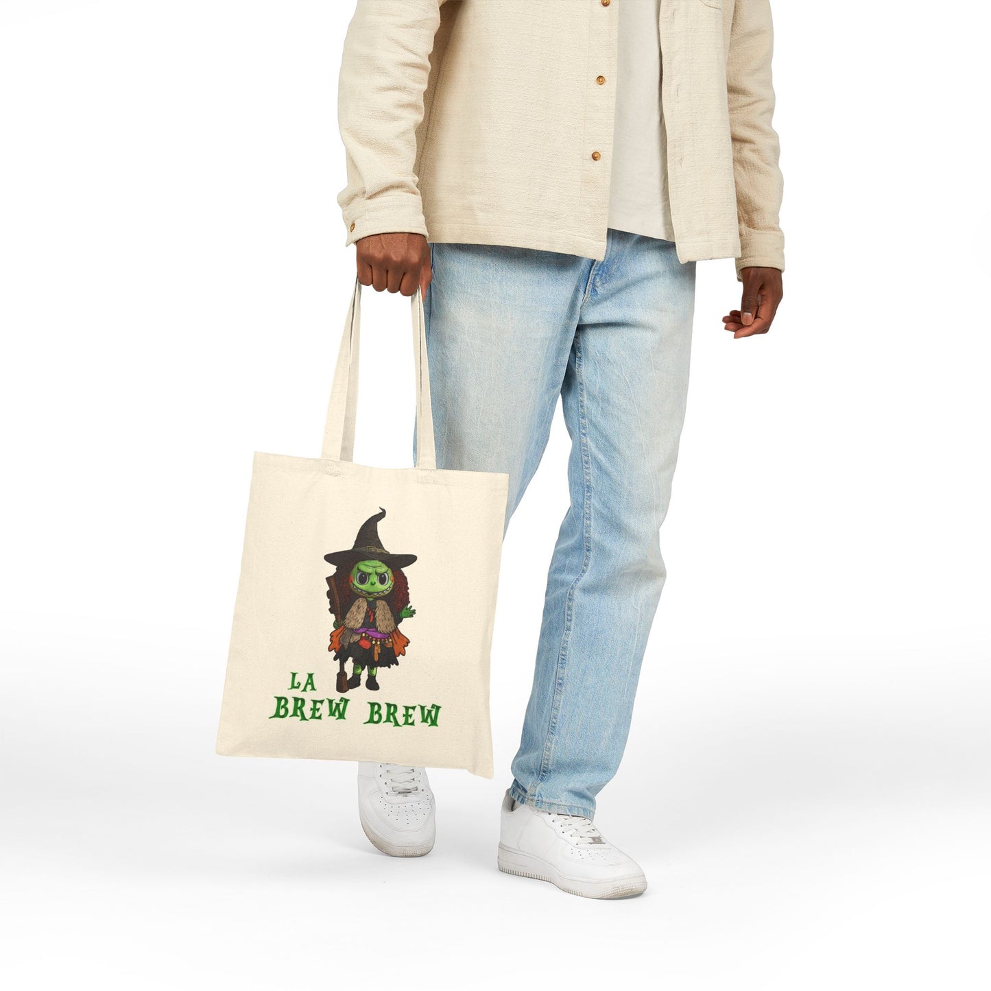 BORAH! Two-Sided  Cotton Canvas Tote Bag