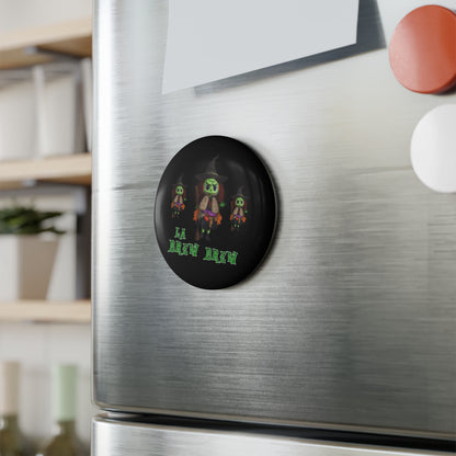 La Brew Brew Button Magnets