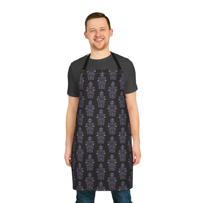 BORAH!'s Haunted Mansion Apron (Black/Pattern)