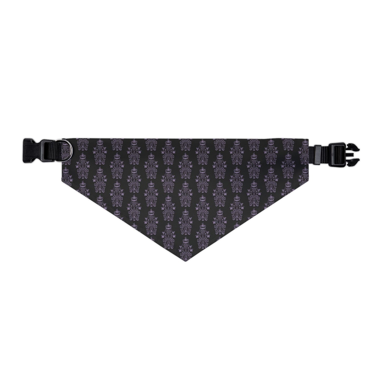 BORAH!'s Haunted Mansion Pet Bandana (Black/Pattern)