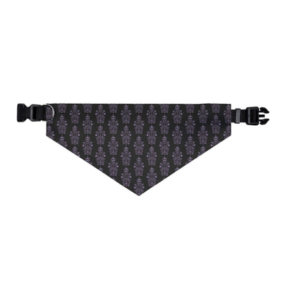 BORAH!'s Haunted Mansion Pet Bandana (Black/Pattern)