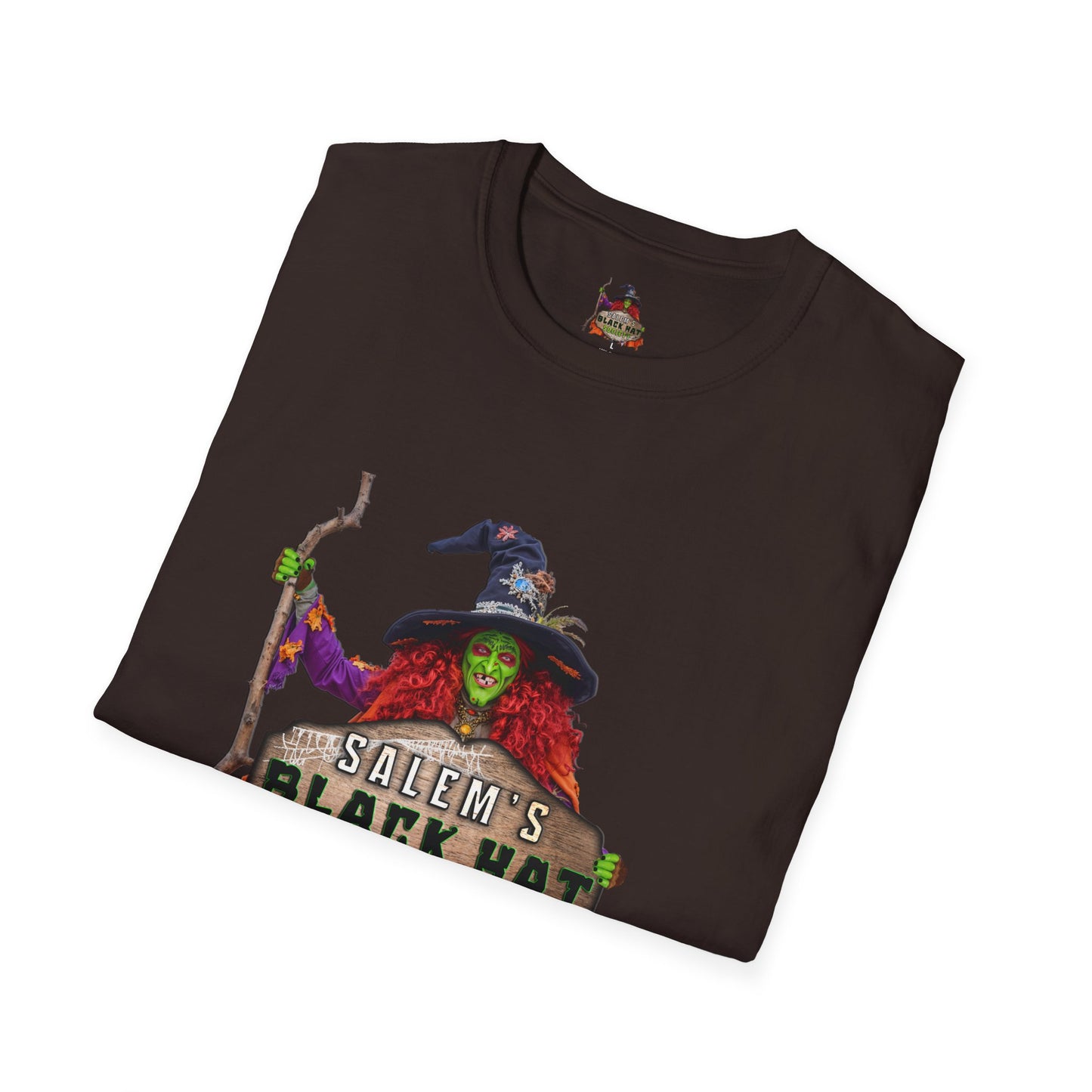 Salem's Black Hat Society Unisex T-Shirt, Halloween Tee, Witch Theme, Witchcraft Apparel, Unique Gift for Spooky Season, Cozy Everyday Wear