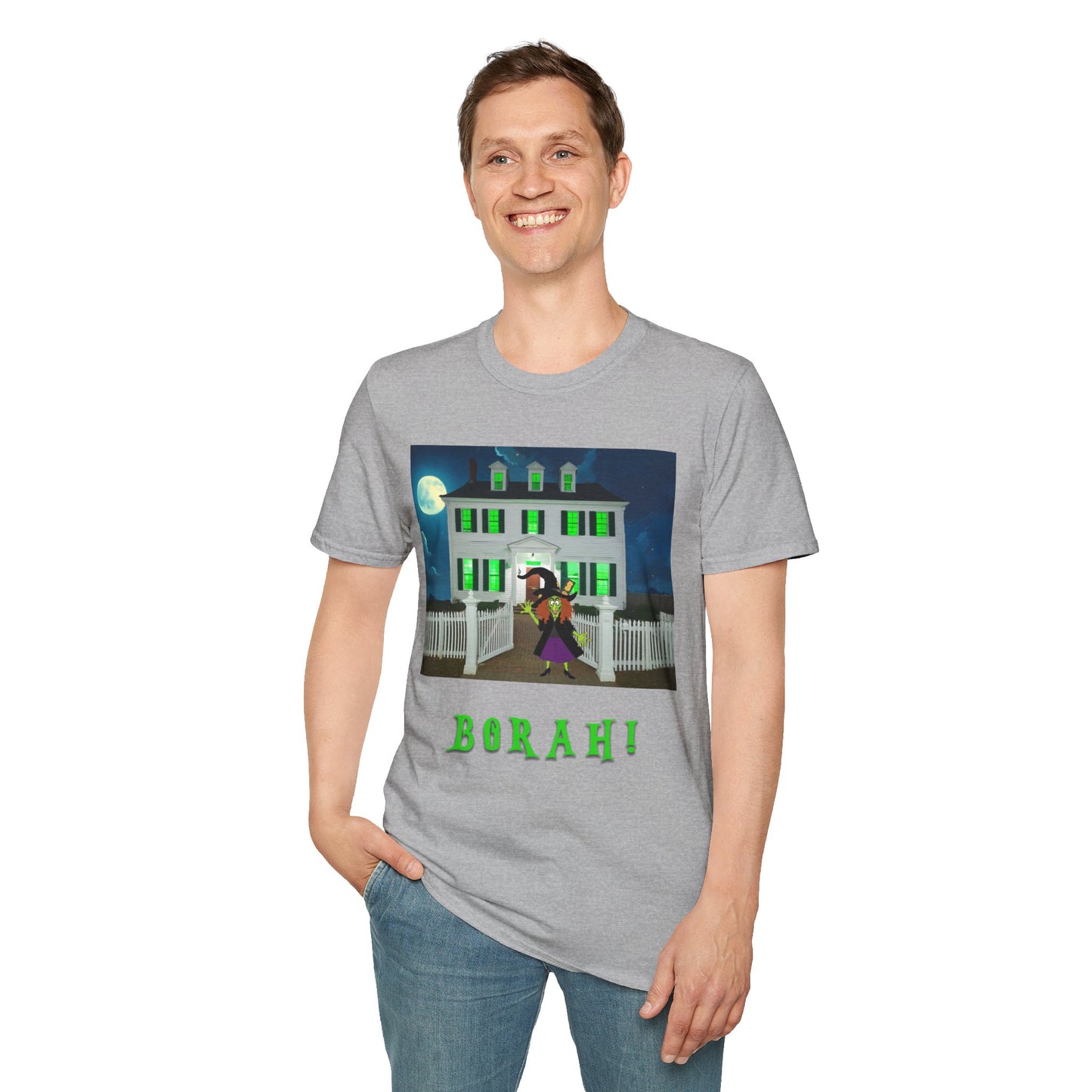 BORAH! Ropes Mansion Halloween T-Shirt