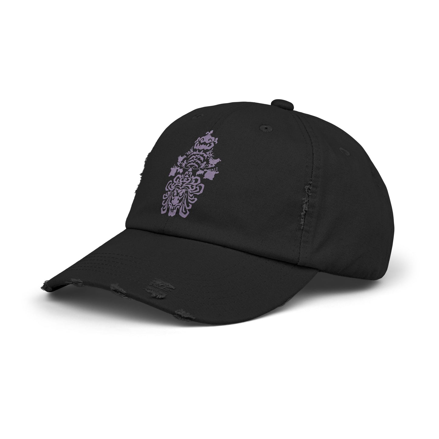 BORAH!'s Haunted Mansion Distressed Cap (Black)
