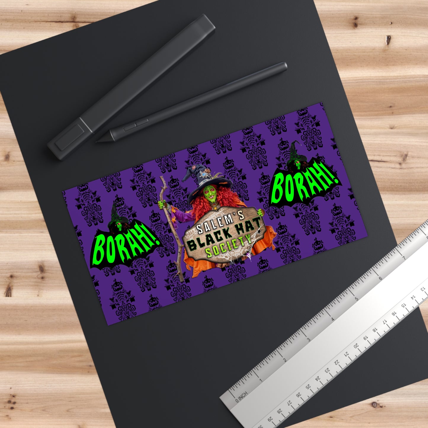 Salem's Black Hat Society Bumper Stickers