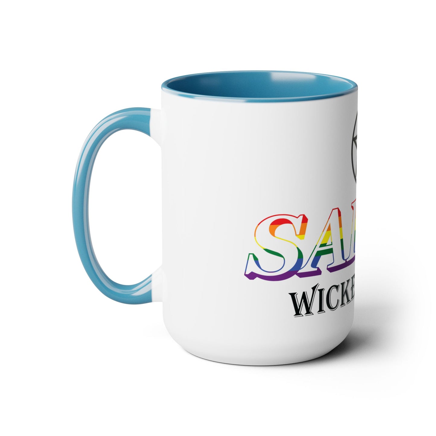 Salem Wicked Love Pride 15oz Two-Tone Coffee Mug