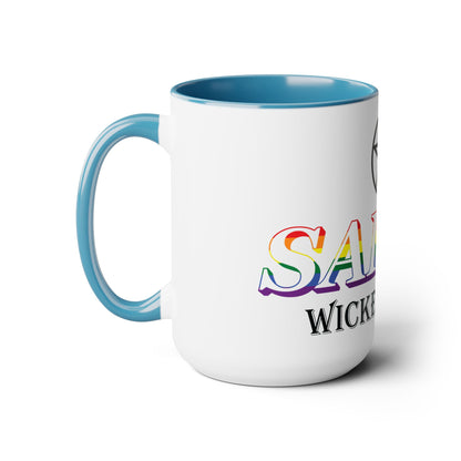 Salem Wicked Love Pride 15oz Two-Tone Coffee Mug