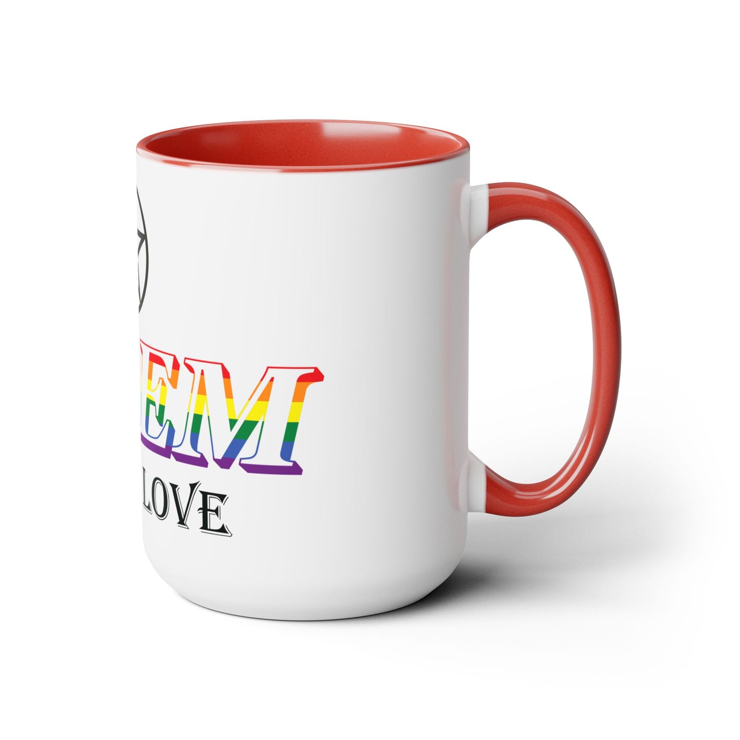Salem Wicked Love Pride 15oz Two-Tone Coffee Mug