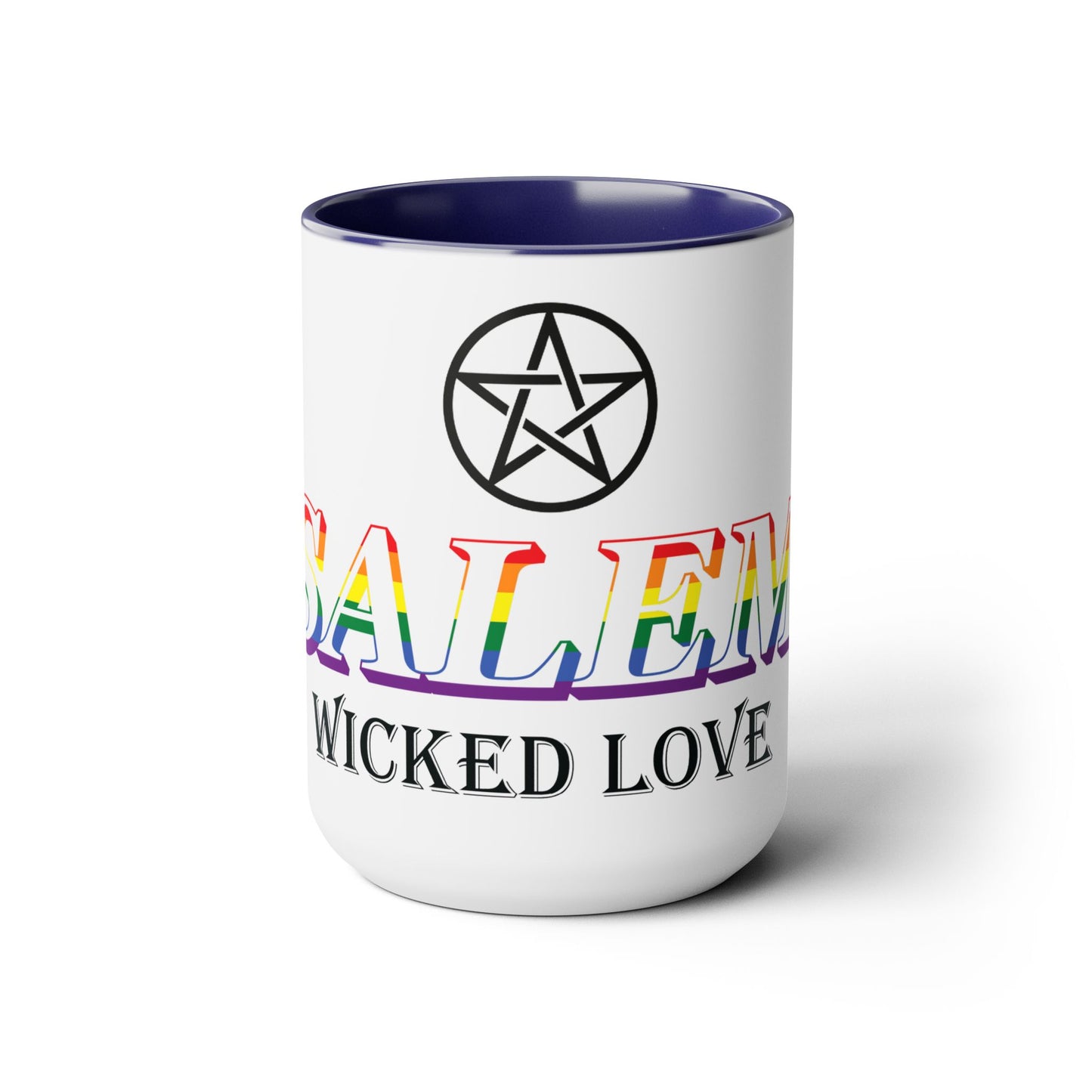 Salem Wicked Love Pride 15oz Two-Tone Coffee Mug