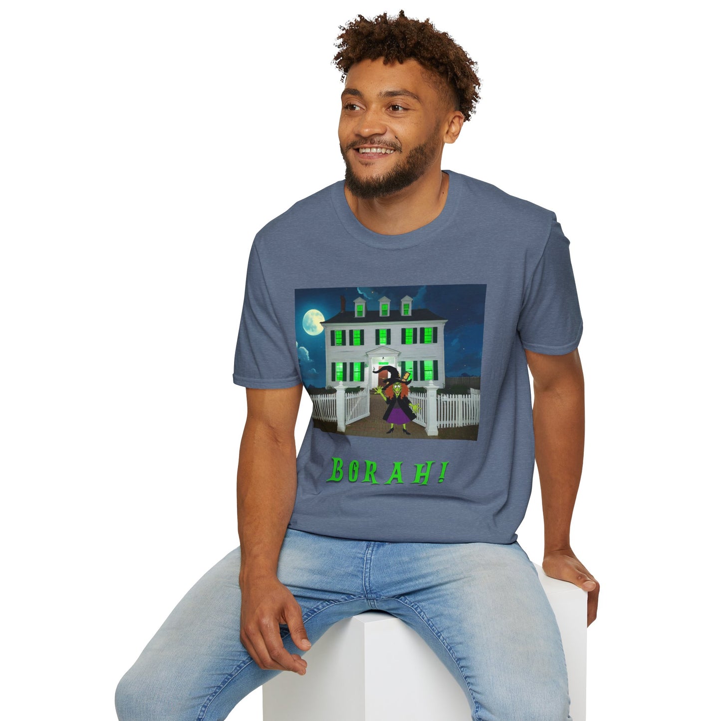BORAH! Ropes Mansion Halloween T-Shirt