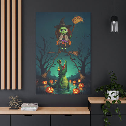 BORAH!'s Mansion Alligator Canvas
