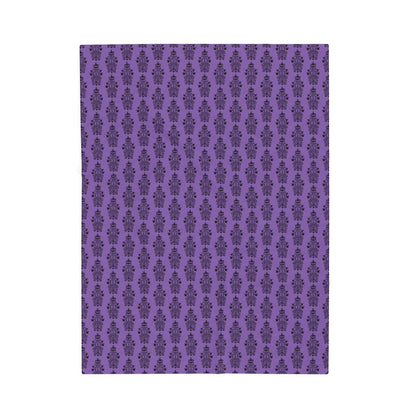 BORAH!'s Haunted Mansion Blanket (Purple/Black)