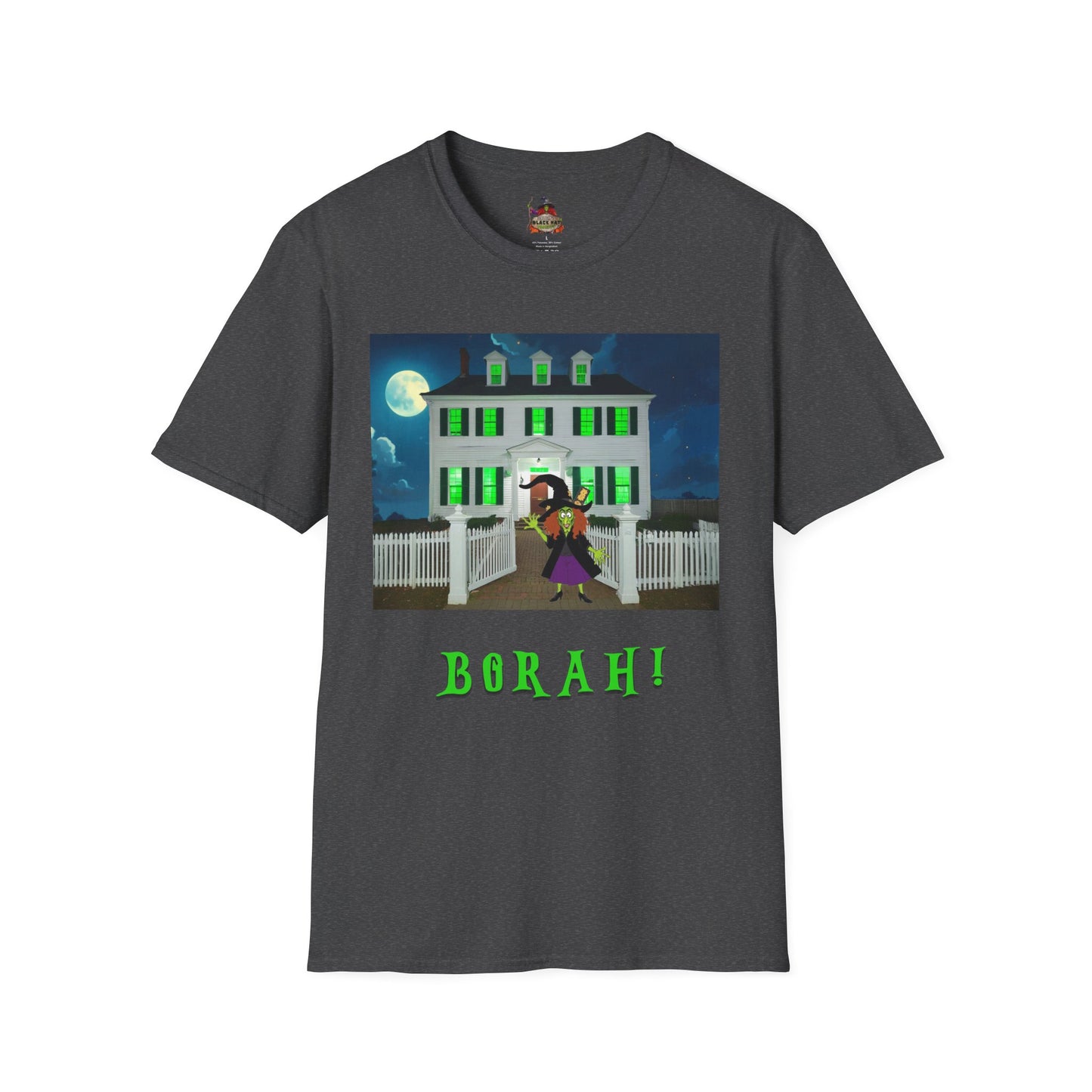 BORAH! Ropes Mansion Halloween T-Shirt