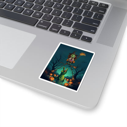 BORAH!'s Haunted Mansion Stretch Frame Alligator Stickers