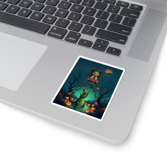 BORAH!'s Haunted Mansion Stretch Frame Alligator Stickers