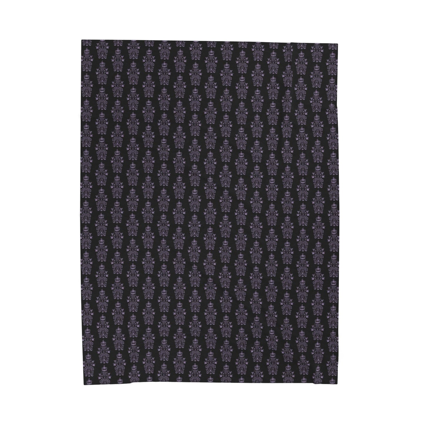 BORAH!'s Haunted Mansion Blanket (Black/Purple)