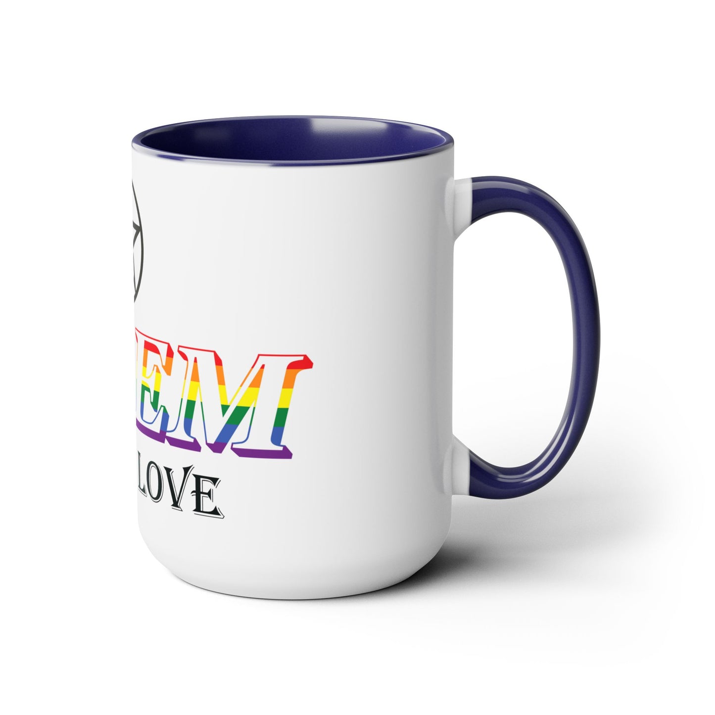 Salem Wicked Love Pride 15oz Two-Tone Coffee Mug
