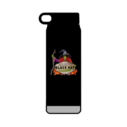 Salem's Black Hat Society BORAH! Water Bottle, 32oz, Halloween Gift, Spooky Hydration, Magical Potion Bottle