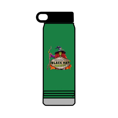 Salem's Black Hat Society BORAH! Water Bottle, 32oz, Halloween Gift, Spooky Hydration, Magical Potion Bottle
